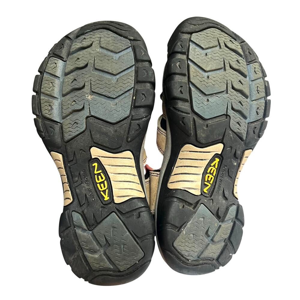 KEEN Newport H2 Leather Sandals Women’s 6 Tan Closed Toe Hiking - Picture 10 of 11